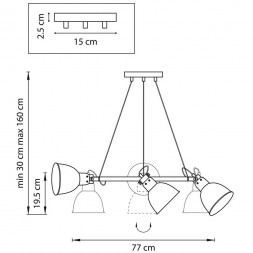 Подвесная люстра Lightstar Acrobata 761164