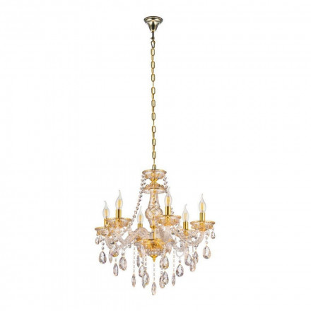 Подвесная люстра Lumina Deco Eliza LDP 7025-6 GD