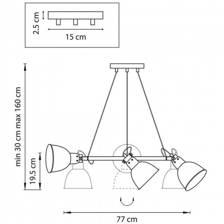 Подвесная люстра Lightstar Acrobata 761167