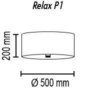 Потолочный светильник TopDecor Relax P1 10 06g