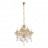 Подвесная люстра Lumina Deco Eliza LDP 7025-8+4 GD