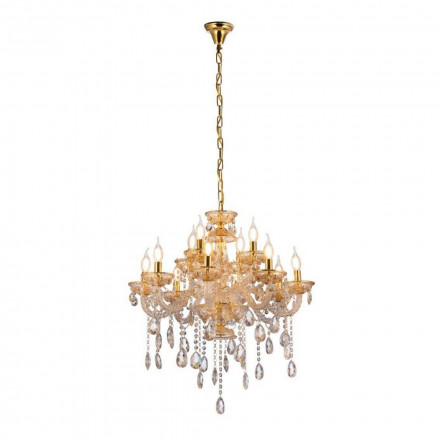 Подвесная люстра Lumina Deco Eliza LDP 7025-8+4 GD
