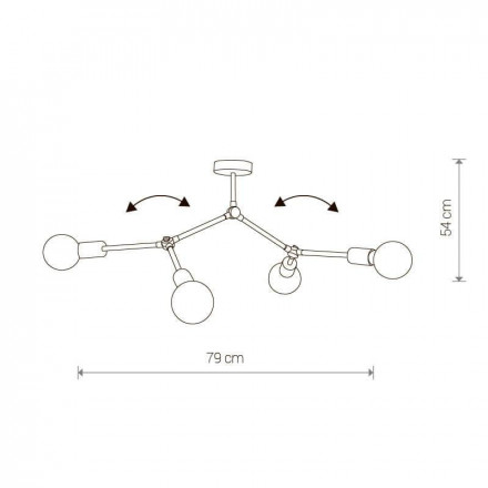 Подвесная люстра Nowodvorski Twig 9140