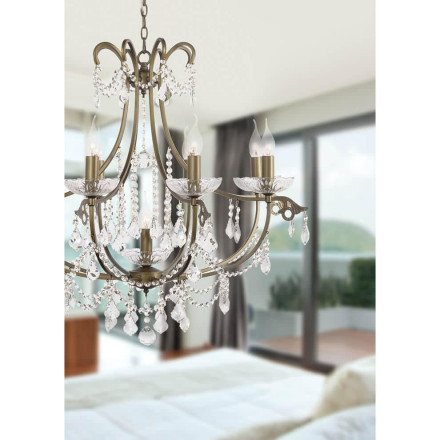 Люстра подвесная Arti Lampadari Prato E 1.1.8.600 A