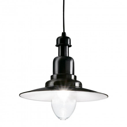 Подвесной светильник Ideal Lux Fiordi SP1 Nero 122052