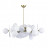 Подвесная люстра Loft IT Matisse 10008/12 White