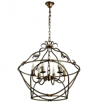 Люстра подвесная Arte Lamp Bellator A8960SP-6GA