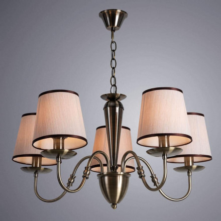 Люстра подвесная Arte Lamp Fiona A3227LM-5AB