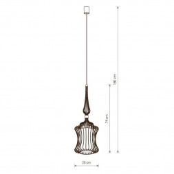 Подвесной светильник Nowodvorski Abi 8870