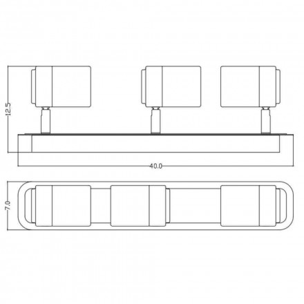 Накладной спот Lucide Lennert 26957/15/30