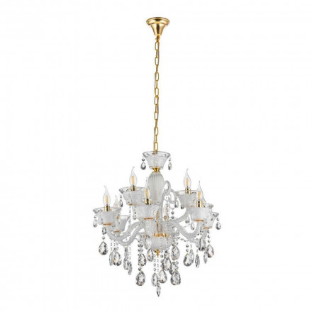 Подвесная люстра Lumina Deco Eliza LDP 7028-6+3 WT