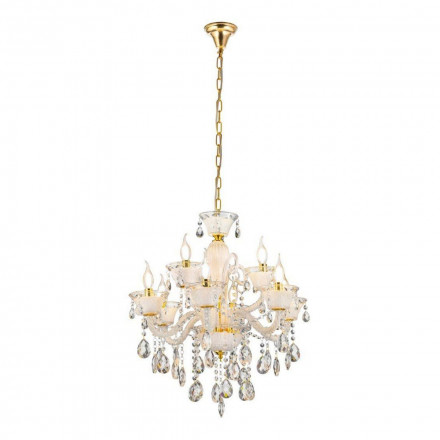 Подвесная люстра Lumina Deco Eliza LDP 7028-6+3 WT