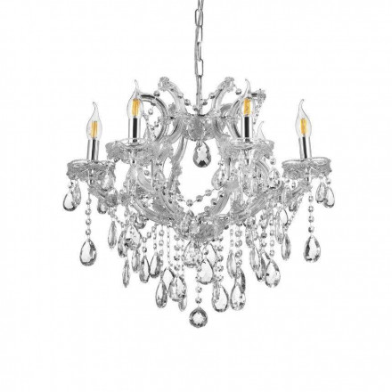 Подвесная люстра Lumina Deco Eliza LDP 7029-6 CHR