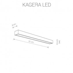 Настенный светильник Nowodvorski Kagera Led 9503