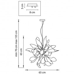 Подвесная люстра Lightstar Turbio 754267