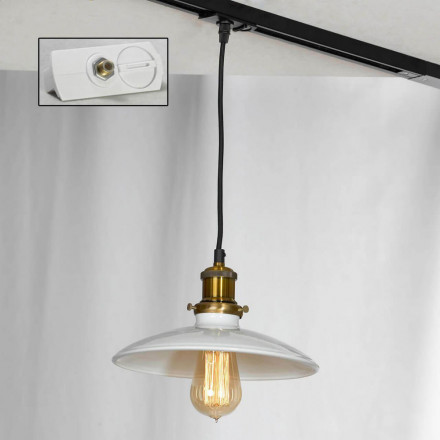 Светильник трековый однофазный Lussole LOFT Track Lights LSP-9605-TAW