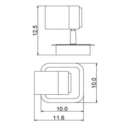 Накладной спот Lucide Lennert 26958/05/30