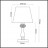 Настольная лампа Odeon Light Aurelia 3390/1T