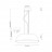 Подвесной светильник Lucia Tucci Sia 850.400 Bianco Led