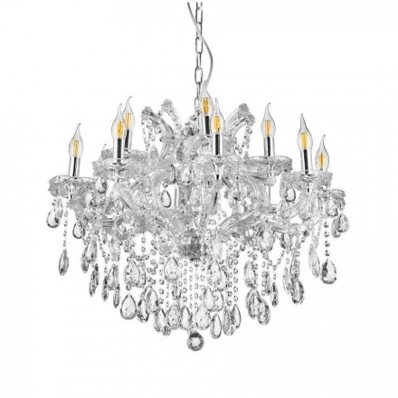 Подвесная люстра Lumina Deco Eliza LDP 7029-8+4 CHR