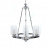 Подвесная люстра Lumina Deco Santini LDP 1220-4 CHR+WT