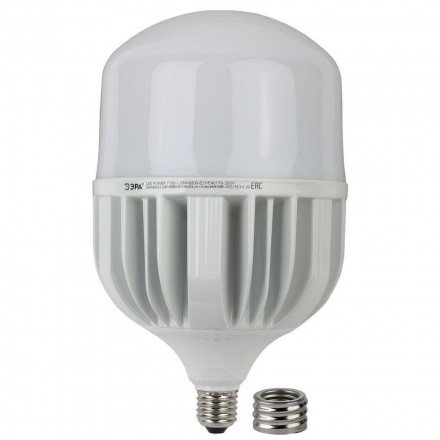 Лампа светодиодная сверхмощная ЭРА E27/E40 120W 6500K матовая LED POWER T160-120W-6500-E27/E40 Б0049104