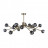 Подвесная люстра Loft IT Orion Smoky 10021/18