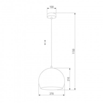 Подвесной светильник TK Lighting 2085 Yoda Black