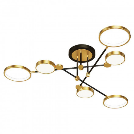 Потолочная люстра Lussole Loft Gilbert LSP-8433