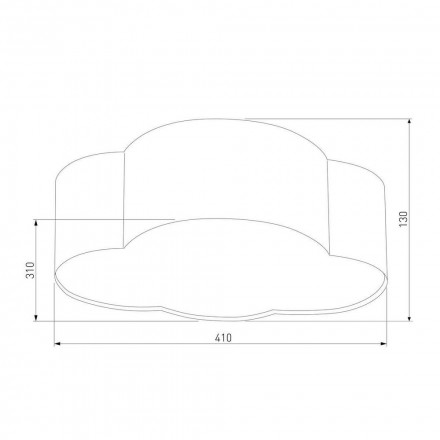 Потолочный светильник TK Lighting 4230 Cloud