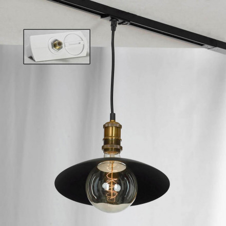 Светильник трековый однофазный Lussole LOFT Track Lights LSP-9670-TAW