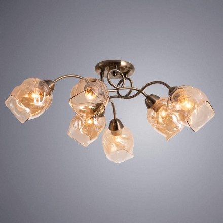 Люстра потолочная Arte Lamp Riccio A7758PL-6AB