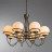 Люстра подвесная Arte Lamp Bergamo A2990LM-8AB