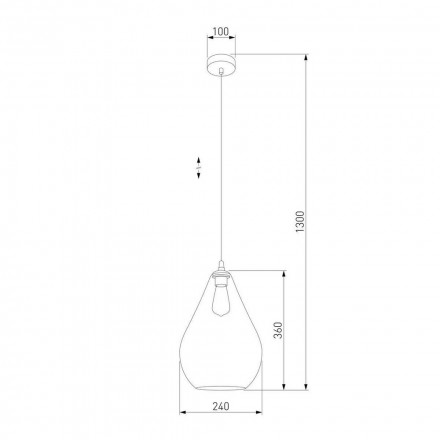 Подвесной светильник TK Lighting 2326 Fuente