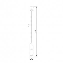 Подвесной светильник TK Lighting 4356 Elit White