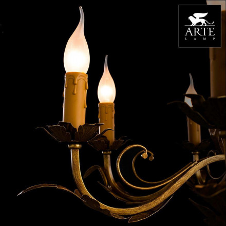 Люстра подвесная Arte Lamp Fregiato A7202LM-8GA