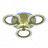 Потолочная люстра Seven Fires Snorri SF7061/4C-AB-RGB