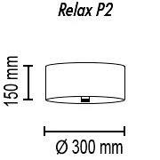 Потолочный светильник TopDecor Relax P2 10 328g
