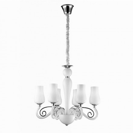 Люстра подвесная Arte Lamp Biancaneve A8110LM-6WH
