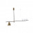 Подвесной светильник Lumina Deco Renzo LDP 6043-4 BK+MD