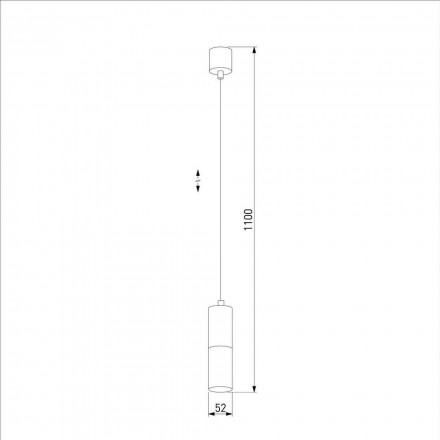 Подвесной светильник TK Lighting 4366 Elit Black