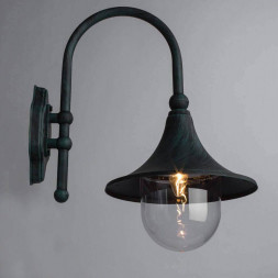 Светильник уличный настенный Arte Lamp Malaga A1082AL-1BG
