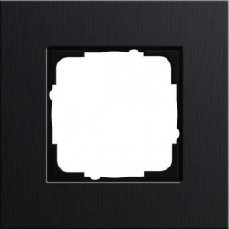 Рамка 1-постовая Gira Esprit черный 0211126