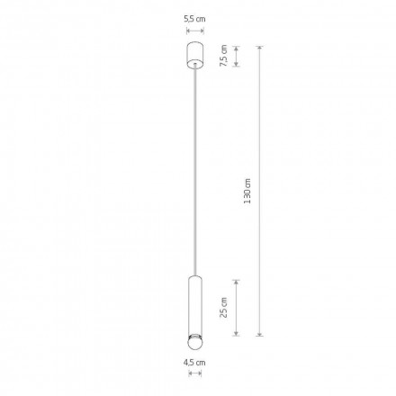 Подвесной светильник Nowodvorski Baton 7851