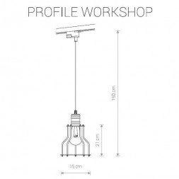 Светильник трековый Nowodvorski Profile Workshop 9427