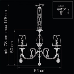 Подвесная люстра Lightstar Cappa 691062