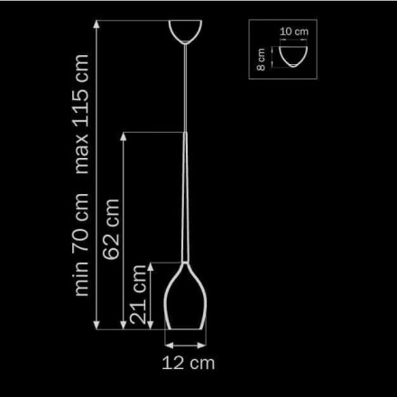 Подвесной светильник Lightstar Meta Duovo 807110