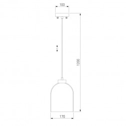 Подвесной светильник Eurosvet Tandem 50119/1 никель