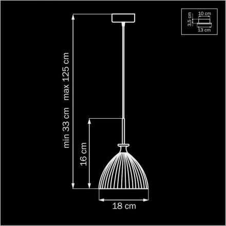 Подвесной светильник Lightstar Simple Light 810 810021