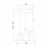 Подвесная люстра TK Lighting 3175 Marco Brown